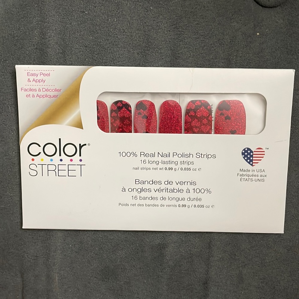 Color Street 100% Real Nail Polish Strips - Heart of the Matter
